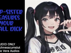 Step-Sister Measures Your Small Dick | Audio Roleplay Preview