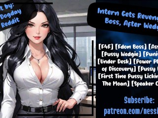 Intern Gets even with Boss, after being Wedgied | Audio Roleplay