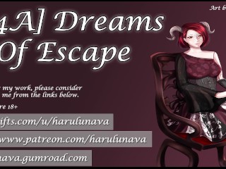 [3dio ASMR] UTILISER DES ÉCOUTEURS [F4A] Dreams of Escape