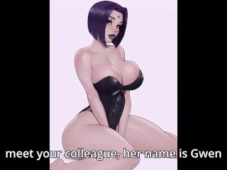 Raven's new Toy! Futa/Hentai JOI