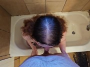 Preview 1 of Interrupted My Girl's Bath... CUMSHOT/GOLDEN SHOWER/TOY PLAY/OH MY!!