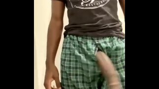 возбудился на работе.