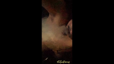 Felix Smoking in the Car