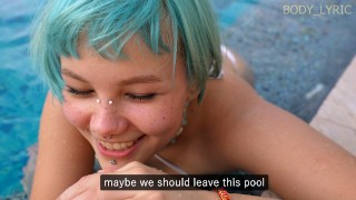 Stepsister In A New Swimsuit Seduces Her Stepbrother