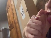 Preview 5 of Trans bitch worships and fucks her own feet, what happens next is shocking!!