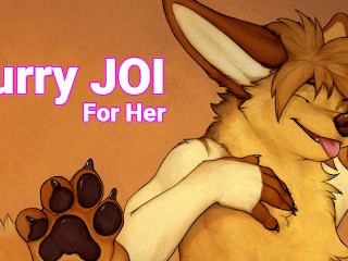 Furry JOI for her