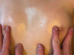 Оргазм от ласкания сосков. Красивая маленькая грудь. ASMR - Screenshot 4 of 16 - Nipple Caressing