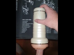 Watch me use a pocket pussy and edge multiple times before I cum