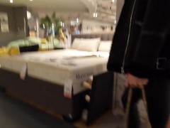 Flashing in furniture store