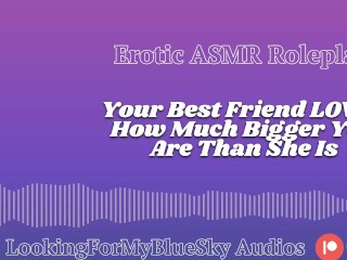 Lewd ASMR | your Size Turns your best Friend into a Needy, Submissive Slut