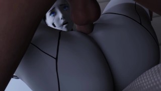 Projekt Passion | Хардкор дрочит пальцами и трахает грудастую девушку-робота с искусственным интеллектом с огромным камшотом [игры]