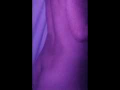 Jamming music being silly with my tits out 💋