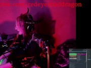 Preview 3 of Anal Hooking A REAL Futanari Dragon Girl - RedEyesBadDragon's SexLairLIVE (#SLL Session {014})