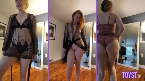 Sexy French Lingerie TRY ON HAUL - Jess and James