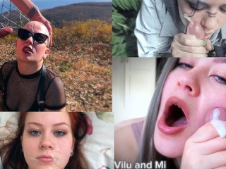 FACIAL BEST COMPILATION of Vilu and Mi Video