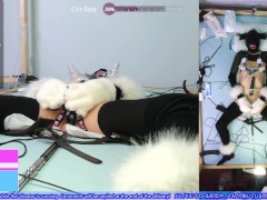 SEXマシーンでアナルを責めながらセルフ拘束しちゃう動画_2024-02-22