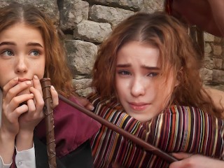 Wideo, Filmy, Scena, Strzelanie: CLITTORIA STIMULOSA ! - Hermione Granger Discovers A New Spell  - Nicole Murkovski w Szukaj ( Cosplay)