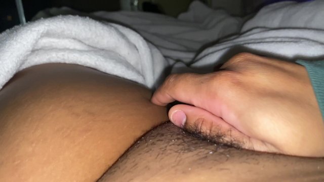 Teen lesbian INTENSE clit orgasm