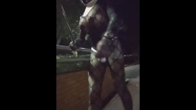 hentai trance siliconebust outdoor public heels Body Stocking