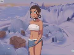 Kya & Katara Blowjob - Four Elements Trainer: Book 1 - Part 4 Trainer