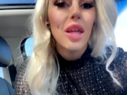 Preview 2 of Sucking my Managers Dick in the Parking Lot Before Club