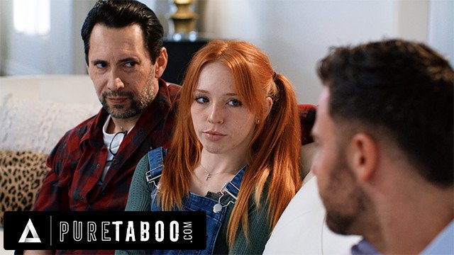porn video thumbnail for: PURE TABOO He Shares His Petite Stepdaughter Madi Collins With A Social Worker To Keep Their Secret