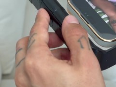 Porn casting for a milf. behind the camera - Screenshot 14 of 16 - Big Tits Milf