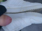 Preview 1 of Cumming 5x white Adidas Neo Sneakers