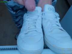 Cumming 5x white Adidas Neo Sneakers