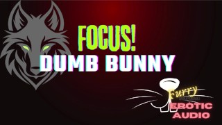 [Audio peludo gay] ¡Enfoque, Bunny tonta!