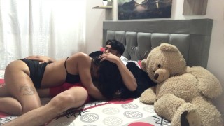 He rode hard on my colleague’s penis