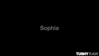 TUSHYRAW Anal Loving Sophia Takes It In Her Tight Ass