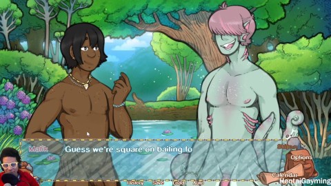 (Gay) Skinny Dipping! Tomai #2 W/HentaiGayming