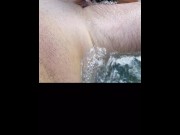 Preview 2 of Outdoor blowjob in hot tub! We rented this vacation home!