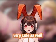 Preview 1 of Bunny Vtuber watches Fuyuki Minami by Tosaka Chicken Farm