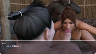 Laura secrets les combattants de sumo font des choses coquines à la femme Cheating dans le jacuzzi