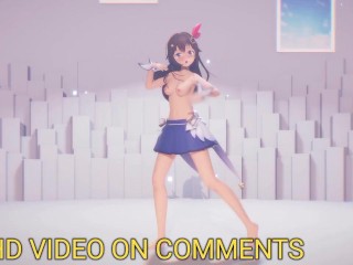 Tokino Sora HOLOLIVE Iwara MMD VTUBER R-18 Nude Mod ウミユリ海底譚