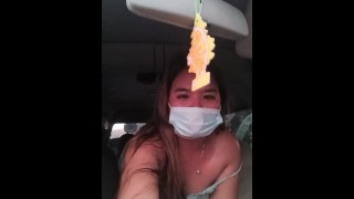 Van Sex in Public| Part 1 Sa highway naabutan ng libog |Bilisan mo may tao