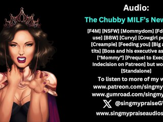 The Chubby MILF's new Boss Erotic Audio -performed by Singmypraise