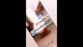BBW sucking dildo