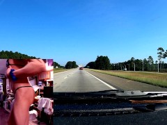 Femboy/man Dances To Rebel Rouser with Driving Scenery (ALMOST safe for work) (Not allowed on YT)