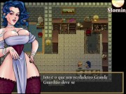 Preview 1 of Alvein #10: Shower with my hot MILF trainer • Gameplay [HD]