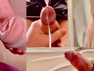 Orgasmos Intensos - Compilação De Ejaculação - Cargas De Esperma - Gemendo Alto
