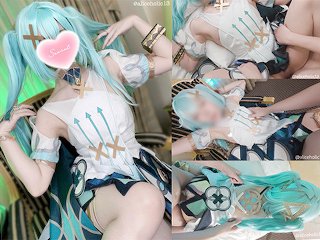 💚 【Aliceholic13】Genshin Impact Faruzan Cosplaying Erotic massage & multiple orgasm raw sex