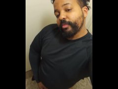 Bearded Daddy Solo Jerk and Hard Cum