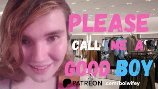 фембой НУЖДАЕТСЯ в мужском одобрении и члене