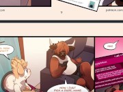 Preview 6 of Furry Comic Dub: 609 by Brae! (Furry Animation, Furries, Furry Sex, Furry, Public Anal)