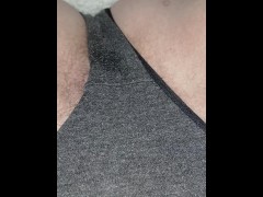 P1SSQUEEN  Gets Her Panties Wet with her Body Wand then Soaks them in her bed