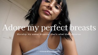 Perfect Breasts Denial You Know You Want To Feel My Boobs On Your Face But You Can't