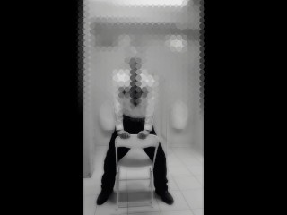 Sexy Male Dancing and Masturbation of Straight Guy in Bathroom
